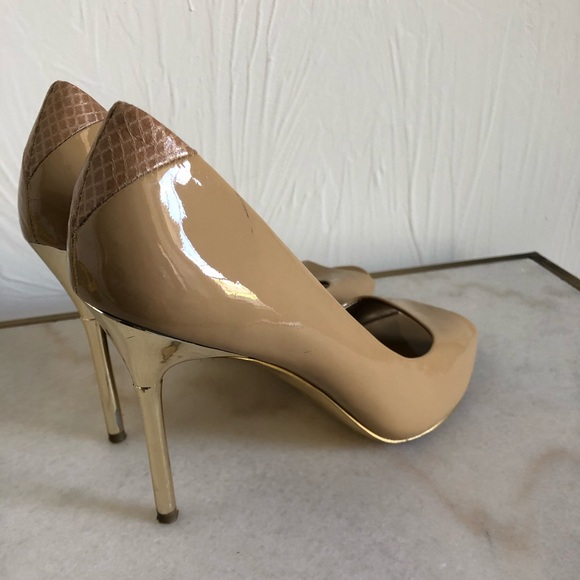 Sam Edelman Nude Peep Toe Heels - Picture 3 of 8